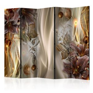 Parawan dwustronny Kwiaty 225 x 172 cm 1 szt 572406 Parawan dwustronny Kwiaty 225 x 172 cm 1 szt 572406