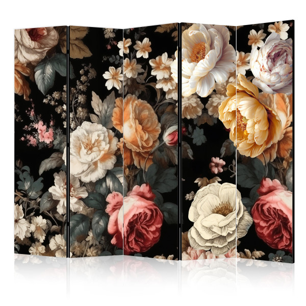 Parawan dwustronny Kwiaty 225 x 172 cm 1 szt 574574