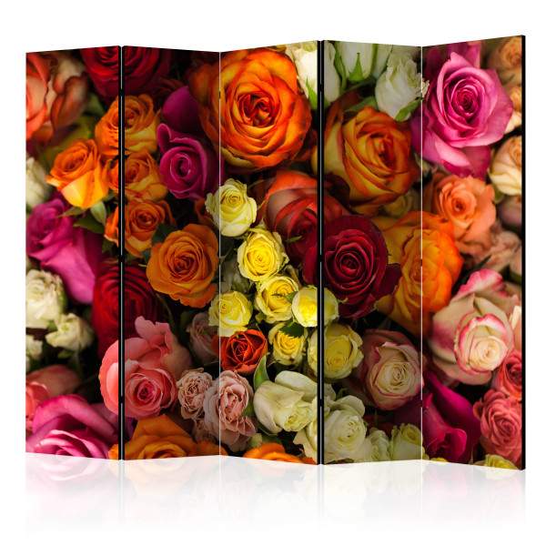 Parawan dwustronny Kwiaty 225 x 172 cm 1 szt 574103