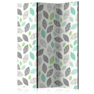 Parawan dwustronny Liście 135 x 172 cm 1 szt 574167 Parawan dwustronny Liście 135 x 172 cm 1 szt 574167
