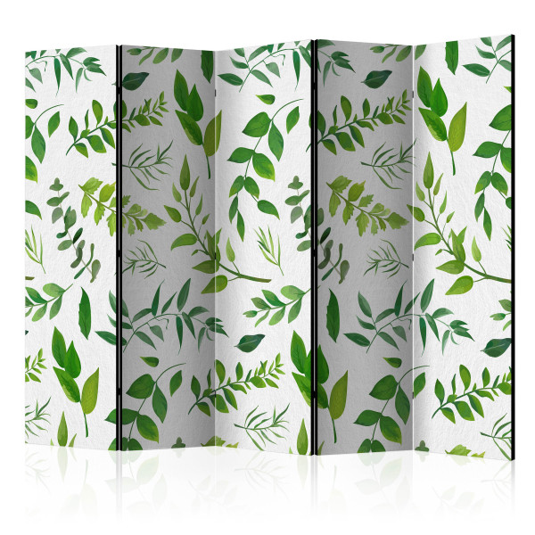 Parawan dwustronny Liście 225 x 172 cm 1 szt 571741