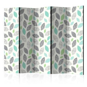 Parawan dwustronny Liście 225 x 172 cm 1 szt 571760 Parawan dwustronny Liście 225 x 172 cm 1 szt 571760