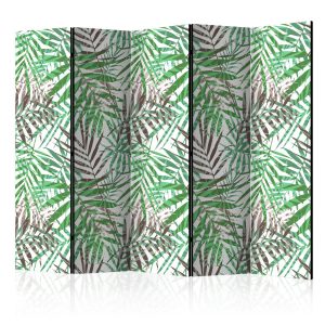 Parawan dwustronny Liście 225 x 172 cm 1 szt 572340 Parawan dwustronny Liście 225 x 172 cm 1 szt 572340