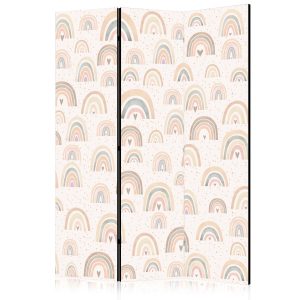 Parawan Dwustronny Pastelowe Tęcze 135x172cm 1094511 Parawan Dwustronny Pastelowe Tęcze 135x172cm 1094511
