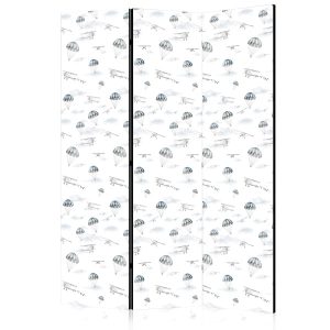 Parawan Dwustronny Pokaz Samolotów 135x172cm 1095617 Parawan Dwustronny Pokaz Samolotów 135x172cm 1095617
