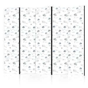 Parawan Dwustronny Pokaz Samolotów 225x172cm 1094813 Parawan Dwustronny Pokaz Samolotów 225x172cm 1094813