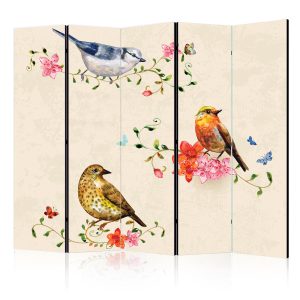 Parawan Dwustronny Ptasi Śpiew 225x172cm 1094955 Parawan Dwustronny Ptasi Śpiew 225x172cm 1094955