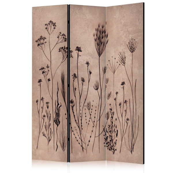 Parawan Dwustronny Roślinny Vintage 135x172cm 1094840