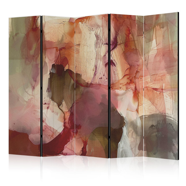 Parawan Dwustronny Różana Abstrakcja 225x172cm 1094838