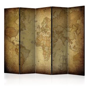 Parawan Dwustronny Stara Mapa 225x172cm 1094933 Parawan Dwustronny Stara Mapa 225x172cm 1094933
