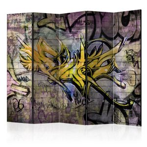 Parawan dwustronny Street art 225 x 172 cm 1 szt 572348 Parawan dwustronny Street art 225 x 172 cm 1 szt 572348
