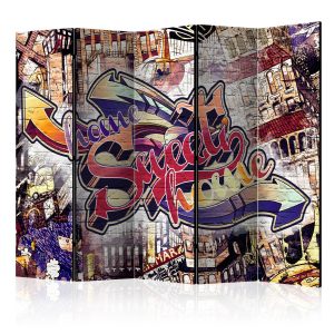 Parawan dwustronny Street art 225 x 172 cm 1 szt 571783 Parawan dwustronny Street art 225 x 172 cm 1 szt 571783