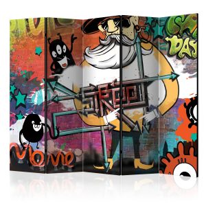 Parawan dwustronny Street art 225 x 172 cm 1 szt 572283 Parawan dwustronny Street art 225 x 172 cm 1 szt 572283