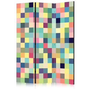 Parawan dwustronny Tła i desenie 135 x 172 cm 1 szt 572636