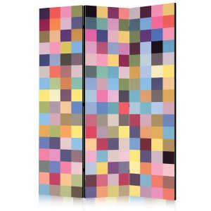 Parawan dwustronny Tła i desenie 135 x 172 cm 1 szt 575174