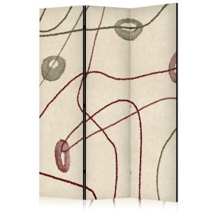 Parawan dwustronny Tła i desenie 135 x 172 cm 1 szt 575275 Parawan dwustronny Tła i desenie 135 x 172 cm 1 szt 575275