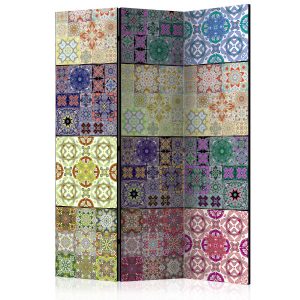 Parawan dwustronny Tła i desenie 135 x 172 cm 1 szt 575552 Parawan dwustronny Tła i desenie 135 x 172 cm 1 szt 575552