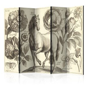 Parawan dwustronny Zwierzęta 225 x 172 cm 1 szt 574674 Parawan dwustronny Zwierzęta 225 x 172 cm 1 szt 574674