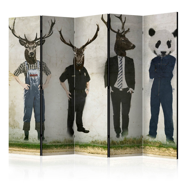 Parawan dwustronny Zwierzęta 225 x 172 cm 1 szt 574750