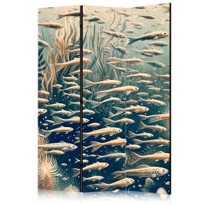 Parawan Dwustronny Życie W Oceanie 135x172cm 1095672 Parawan Dwustronny Życie W Oceanie 135x172cm 1095672