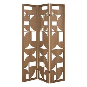 Parawan Hernan ażurowy z drewna paulowni i płyty mdf 461611 Parawan Hernan ażurowy z drewna paulowni i płyty mdf 461611