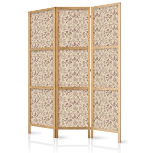 Parawan Japoński 3-panelowy Beżowa Natura Lasu 135x172cm 1095812 Parawan Japoński 3-panelowy Beżowa Natura Lasu 135x172cm 1095812