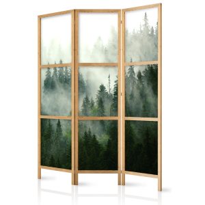 Parawan Japoński 3-panelowy Górski Las 135x172cm 1095830 Parawan Japoński 3-panelowy Górski Las 135x172cm 1095830