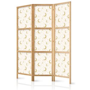 Parawan Japoński 3-panelowy Księżycowe Noce 135x172cm 1095555 Parawan Japoński 3-panelowy Księżycowe Noce 135x172cm 1095555
