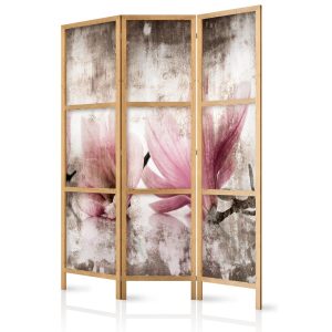 Parawan Japoński 3-panelowy Magnolie Retro 135x172cm 1094223 Parawan Japoński 3-panelowy Magnolie Retro 135x172cm 1094223