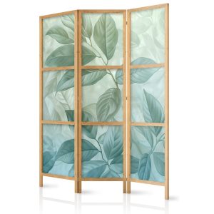 Parawan Japoński 3-panelowy Motyw Botaniczny 135x172cm 1095826 Parawan Japoński 3-panelowy Motyw Botaniczny 135x172cm 1095826