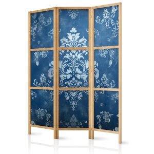 Parawan Japoński 3-panelowy Ornament Retro 135x172cm 1095076 Parawan Japoński 3-panelowy Ornament Retro 135x172cm 1095076