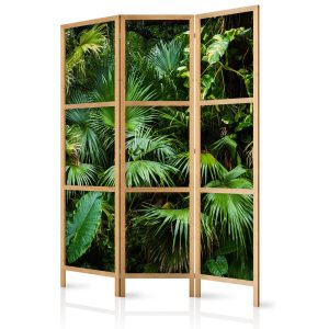 Parawan Japoński 3-panelowy Słoneczna Dżungla 135x172cm 1095467 Parawan Japoński 3-panelowy Słoneczna Dżungla 135x172cm 1095467