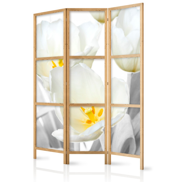 Parawan Japoński 3-panelowy Świetliste Tulipany 135x172cm 1095746