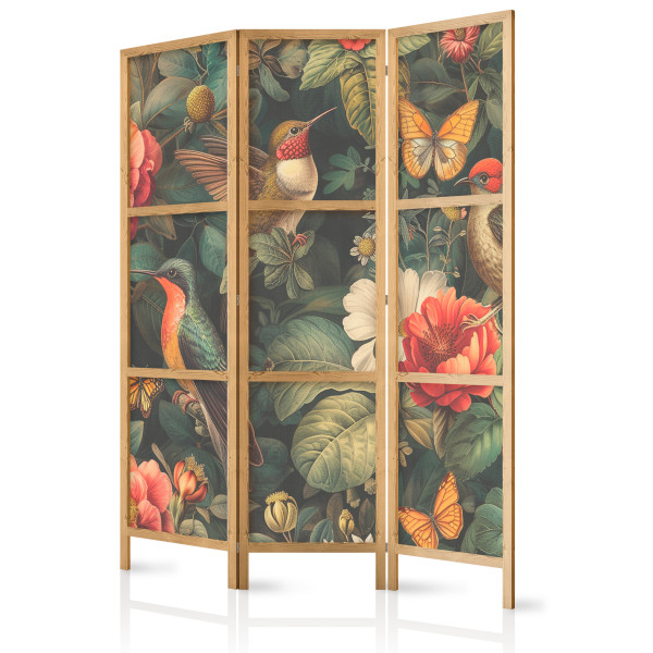 Parawan Japoński 3-panelowy W Ogrodzie Botanicznym 135x172cm 1095527