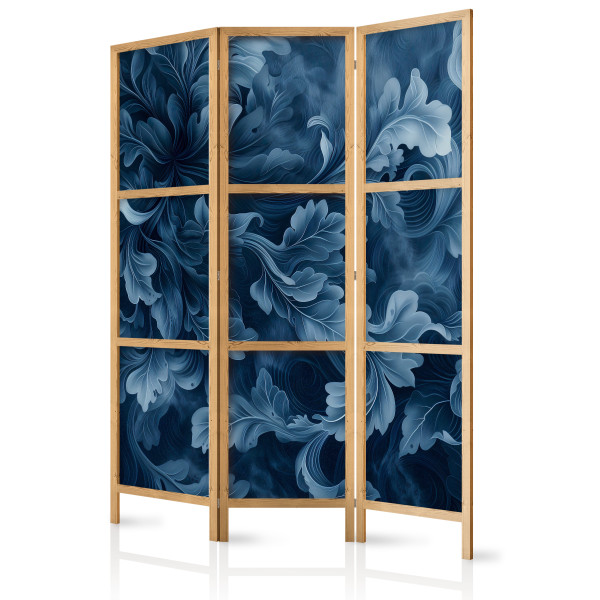 Parawan Japoński 3-panelowy Wiktoriańskie Liście 135x172cm 1095681