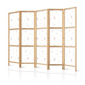 Parawan Japoński 5-panelowy Kolorowe Balony I Sterowce 225x172cm 1095487 Parawan Japoński 5-panelowy Kolorowe Balony I Sterowce 225x172cm 1095487