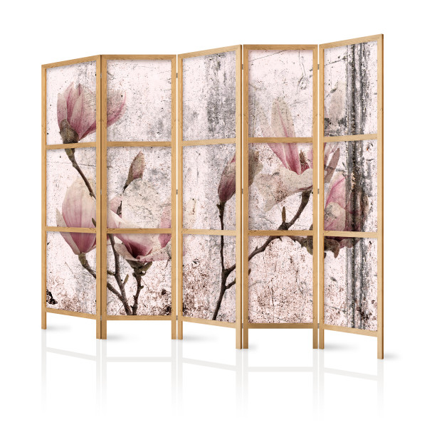 Parawan Japoński 5-panelowy Magnolie Vintage 225x172cm 1095683