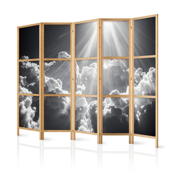 Parawan Japoński 5-panelowy Nadzieja W Chmurach 225x172cm 1094335