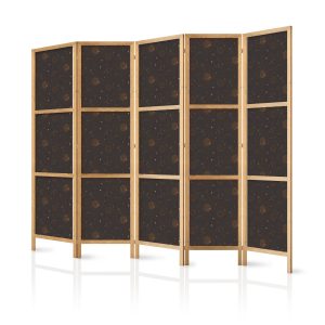 Parawan Japoński 5-panelowy Nocne Niebo Artystyczna Kompozycja 225x172cm 1094475 Parawan Japoński 5-panelowy Nocne Niebo Artystyczna Kompozycja 225x172cm 1094475