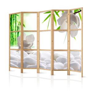 Parawan Japoński 5-panelowy Orientalna Równowaga 225x172cm 1095824 Parawan Japoński 5-panelowy Orientalna Równowaga 225x172cm 1095824