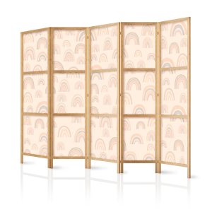 Parawan Japoński 5-panelowy Sierpniowe Niebo 225x172cm 1095280