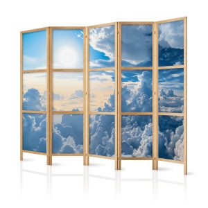 Parawan Japoński 5-panelowy Symfonia Światła 225x172cm 1094134 Parawan Japoński 5-panelowy Symfonia Światła 225x172cm 1094134