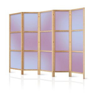 Parawan Japoński 5-panelowy Złożony Gradient 225x172cm 1095017 Parawan Japoński 5-panelowy Złożony Gradient 225x172cm 1095017