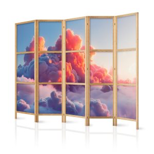 Parawan Japoński 5-panelowy Zmierzchowy Spektakl 225x172cm 1094756 Parawan Japoński 5-panelowy Zmierzchowy Spektakl 225x172cm 1094756
