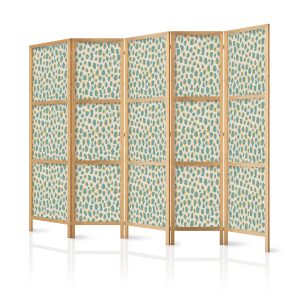 Parawan Japoński 5-panelowy Zwierzęcy Wzór 225x172cm 1094691 Parawan Japoński 5-panelowy Zwierzęcy Wzór 225x172cm 1094691