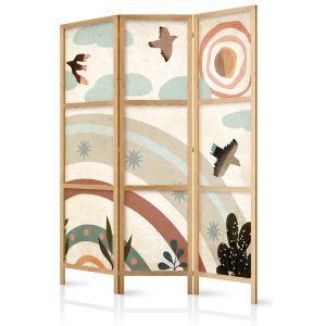 Parawan japoński Dla dzieci 135 x 172 cm 1 szt 572836 Parawan japoński Dla dzieci 135 x 172 cm 1 szt 572836