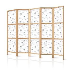 Parawan japoński Dla dzieci 225 x 172 cm 1 szt 573244 Parawan japoński Dla dzieci 225 x 172 cm 1 szt 573244