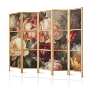 Parawan japoński Kwiaty 225 x 172 cm 1 szt 571762 Parawan japoński Kwiaty 225 x 172 cm 1 szt 571762