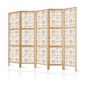 Parawan japoński Kwiaty 225 x 172 cm 1 szt 572204 Parawan japoński Kwiaty 225 x 172 cm 1 szt 572204