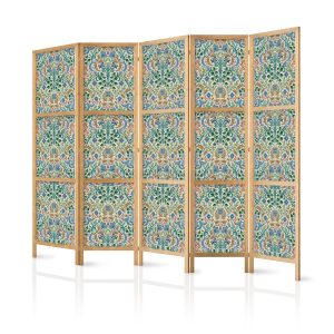 Parawan japoński Kwiaty 225 x 172 cm 1 szt 574631 Parawan japoński Kwiaty 225 x 172 cm 1 szt 574631